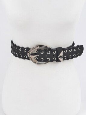 Multi Metal Eyelet Belt